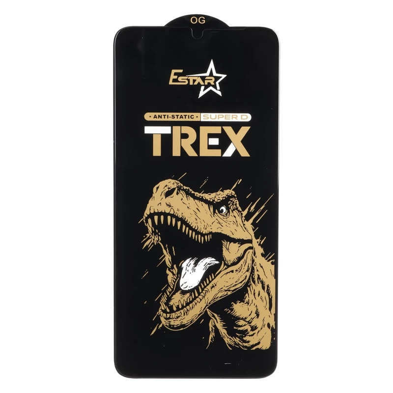 محافظ صفحه نمایش شیشه ای Full Cover OG Anti Static TREX مدل Samsung Galaxy A07 / A06 / A05s / Realme C51 / Realme C53 / Narzo N53