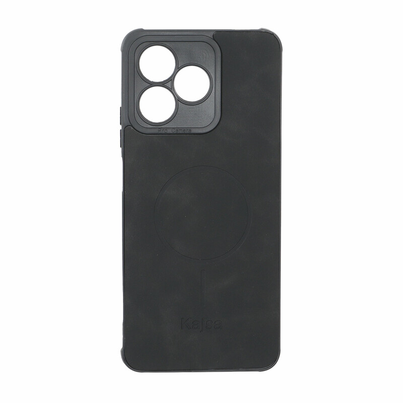 قاب جیر Kajsa طرح مگ سیف MNC مدل Realme C53 / C51 / Note 50 - مشکی