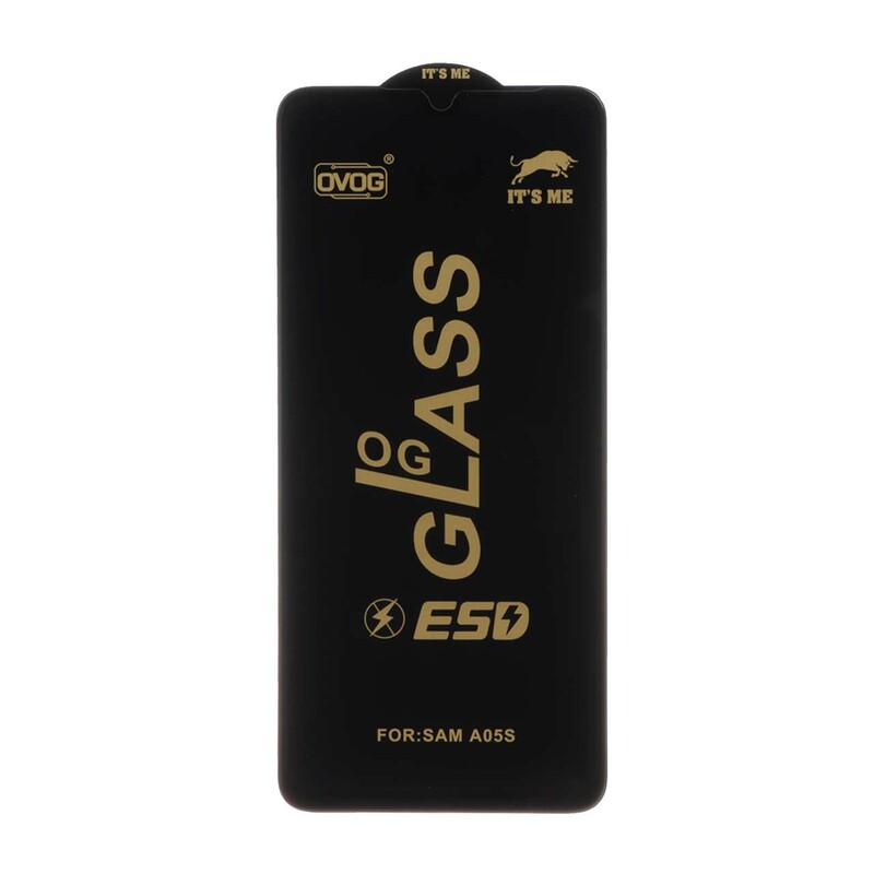 محافظ صفحه نمایش شیشه ای درجه یک Samsung A07 / A06 / A05S / Realme C51 / Realme C53 / Narzo N53 / Realme Note 50 - Full Cover OG - ESD OVOG