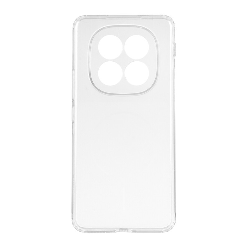 قاب ژله ای شفاف مستطیلی طرح مگ سیف Spark مدل Xiaomi Redmi Note 15 Pro 4G