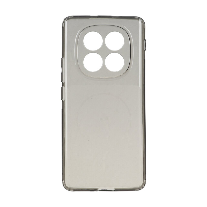 قاب ژله ای شفاف مستطیلی طرح مگ سیف Spark مدل Xiaomi Redmi Note 15 - مشکی