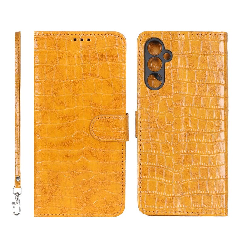 کیف موبایل مگنتی کروکو MNC مدل Samsung Galaxy A24 - عسلی
