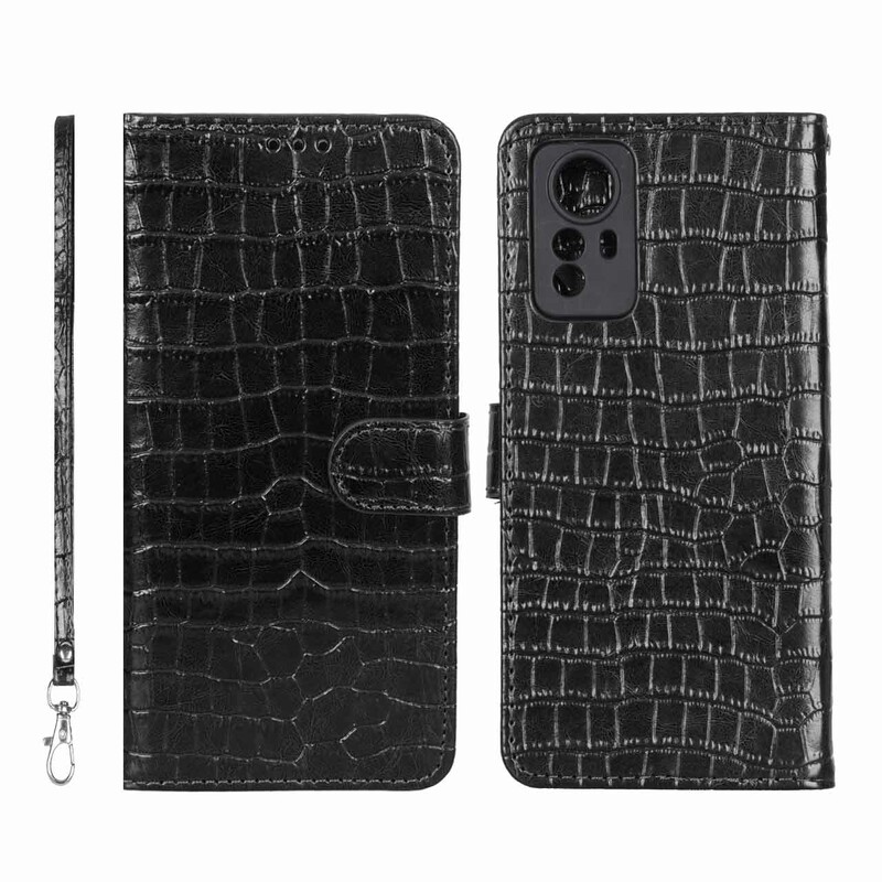 کیف موبایل مگنتی کروکو MNC مدل Xiaomi Redmi Note 12S - مشکی