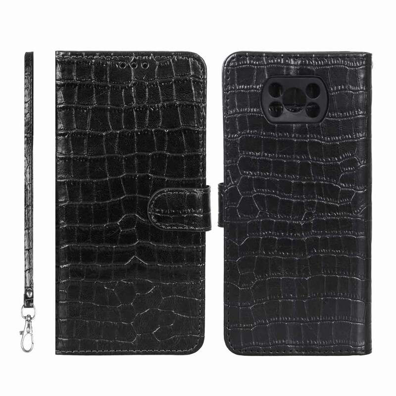 کیف موبایل مگنتی کروکو MNC مدل Xiaomi Poco X3 / Poco X3 Pro / Poco X3 NFC - مشکی