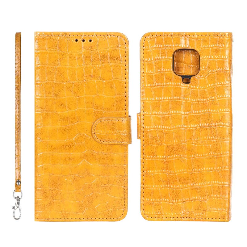 کیف موبایل مگنتی کروکو MNC مدل Xiaomi Redmi Note 9S / Redmi Note 9 Pro / Redmi Note 9 Pro Max - عسلی