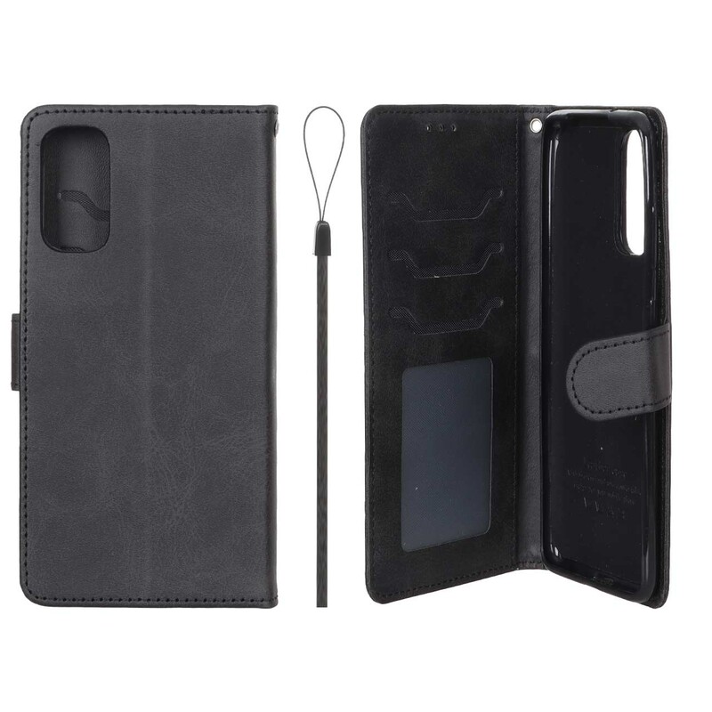 کیف موبایل مگنتی درجه یک داخل خز MNC Plus مدل Samsung Galaxy S20 - مشکی