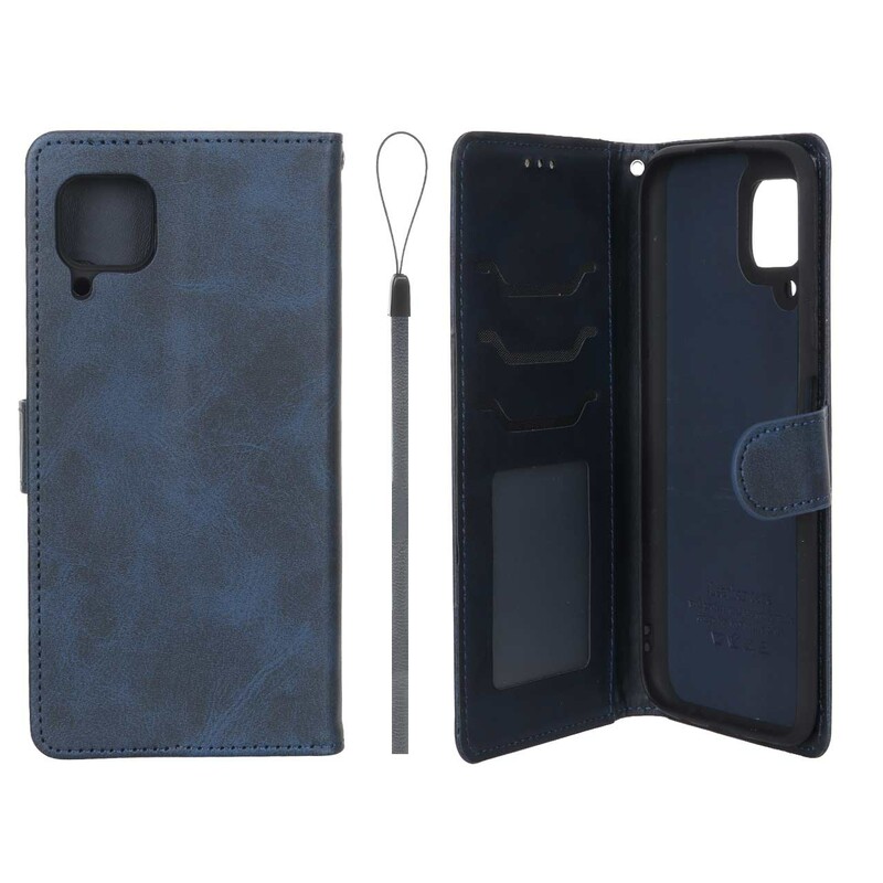 کیف موبایل مگنتی درجه یک داخل خز MNC Plus مدل Huawei Nova 7i / Nova 6 SE - سرمه ای