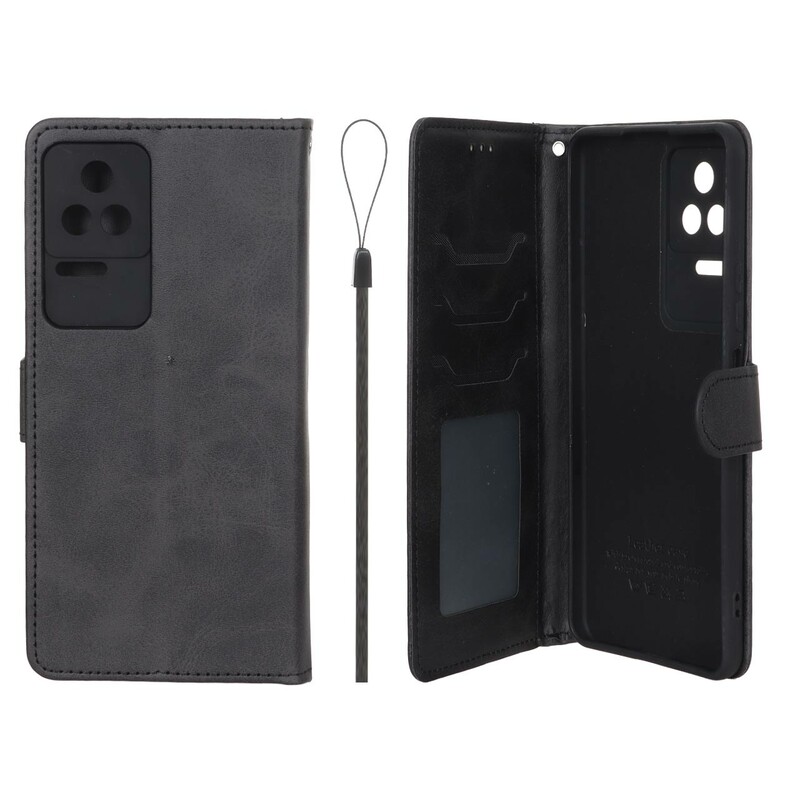کیف موبایل مگنتی درجه یک داخل خز MNC Plus مدل Xiaomi Poco F4 / K30S - مشکی