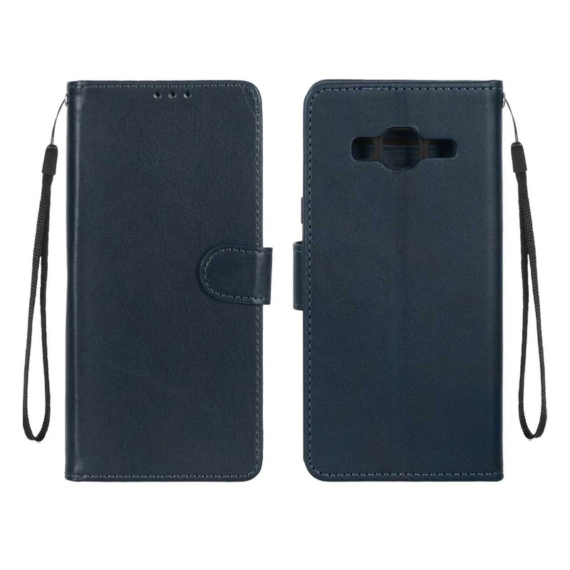 کیف موبایل مگنتی درجه یک MNC مدل Samsung Galaxy J3 (2016) / J310 - سرمه ای تیره