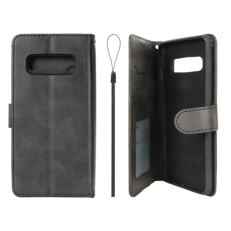 کیف موبایل مگنتی درجه یک داخل خز MNC Plus مدل Samsung Galaxy S10 Plus - مشکی