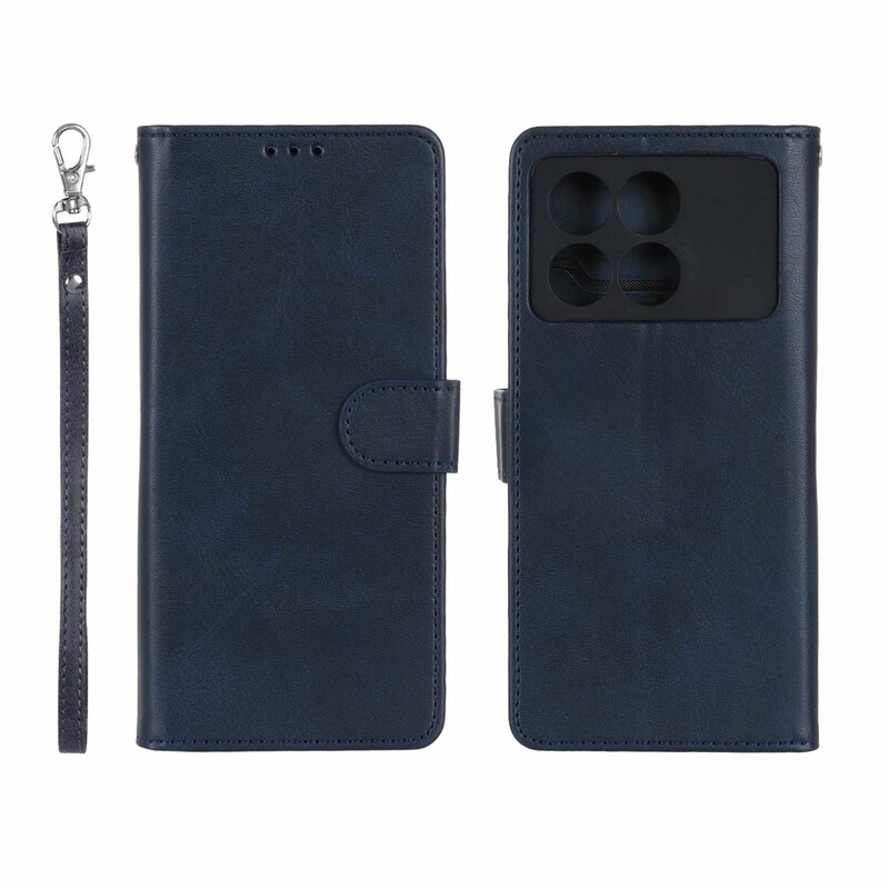کیف موبایل مگنتی درجه یک MNC مدل Xiaomi Poco X6 Pro 5G / Redmi K70E - سرمه ای تیره