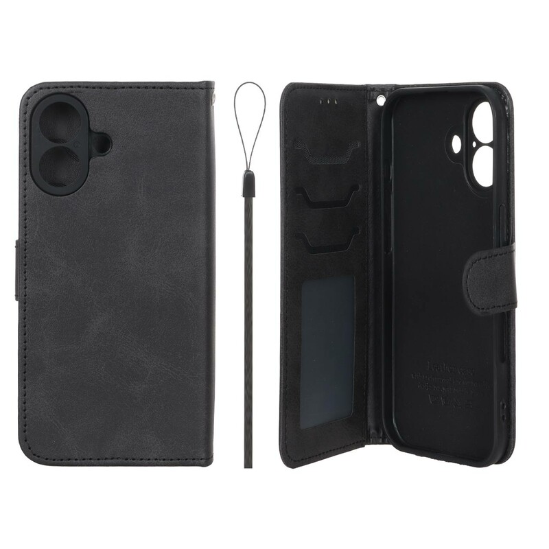 کیف موبایل مگنتی درجه یک داخل خز MNC Plus مدل Apple iPhone 17 - مشکی
