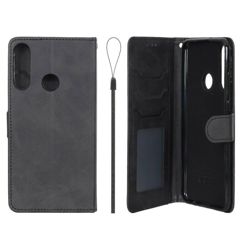 کیف موبایل مگنتی درجه یک داخل خز MNC Plus مدل Huawei Y6P - مشکی