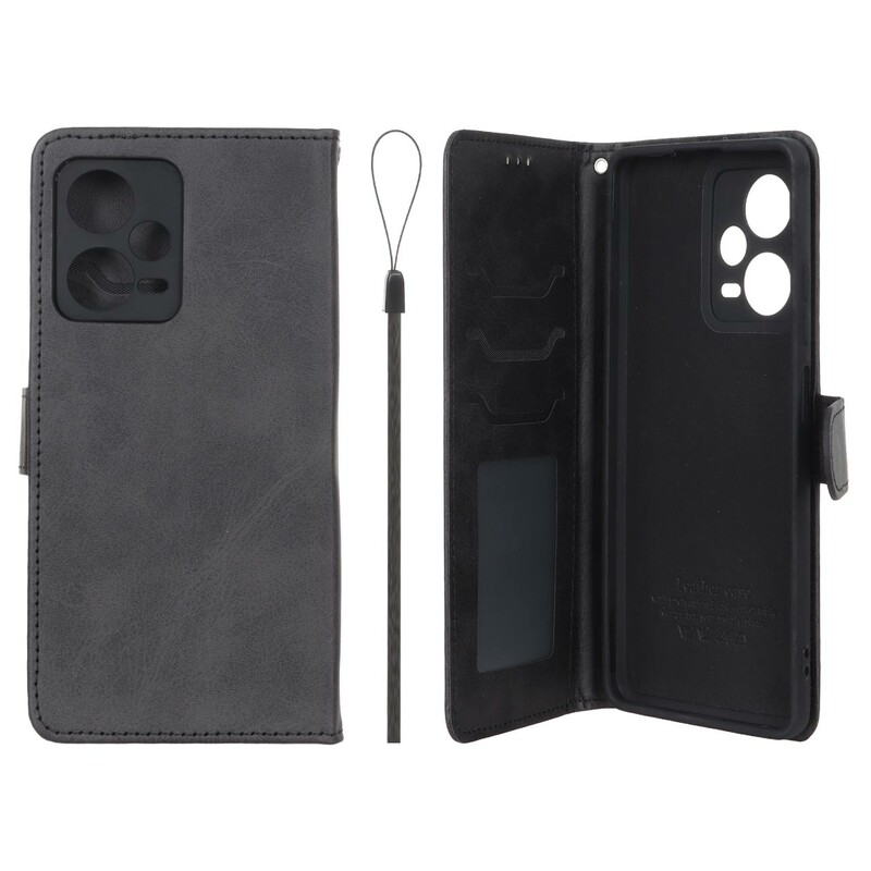 کیف موبایل مگنتی درجه یک داخل خز MNC Plus مدل Xiaomi Redmi Note 12 Pro Plus - مشکی