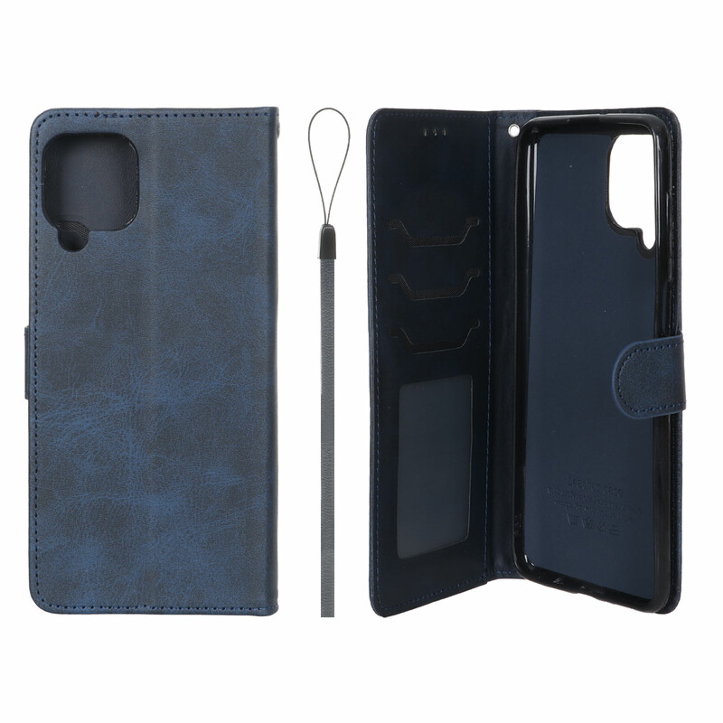 کیف موبایل مگنتی درجه یک داخل خز MNC Plus مدل Samsung Galaxy M62 / F62 - سرمه ای