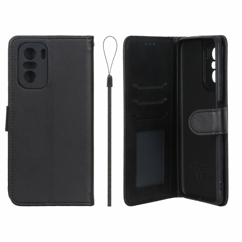 کیف موبایل مگنتی درجه یک داخل خز MNC Plus مدل Xiaomi Poco F3 / Redmi Mi 11i / Redmi K40 - مشکی