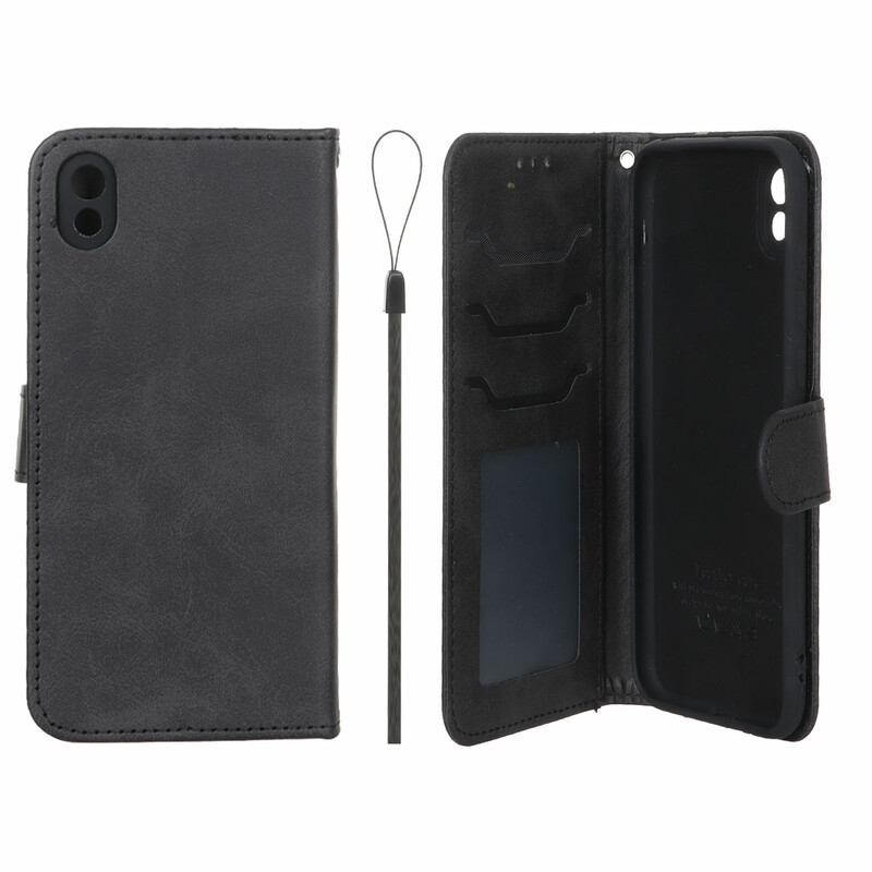 کیف موبایل مگنتی درجه یک داخل خز MNC Plus مدل Huawei Y5 (2019) / Y5 Prime (2019) / Honor 8s - مشکی