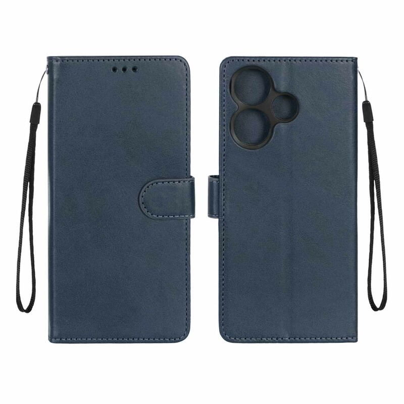 کیف موبایل مگنتی درجه یک MNC مدل Xiaomi Redmi 13X / Redmi 13 4G / Poco M6 4G - سرمه ای تیره