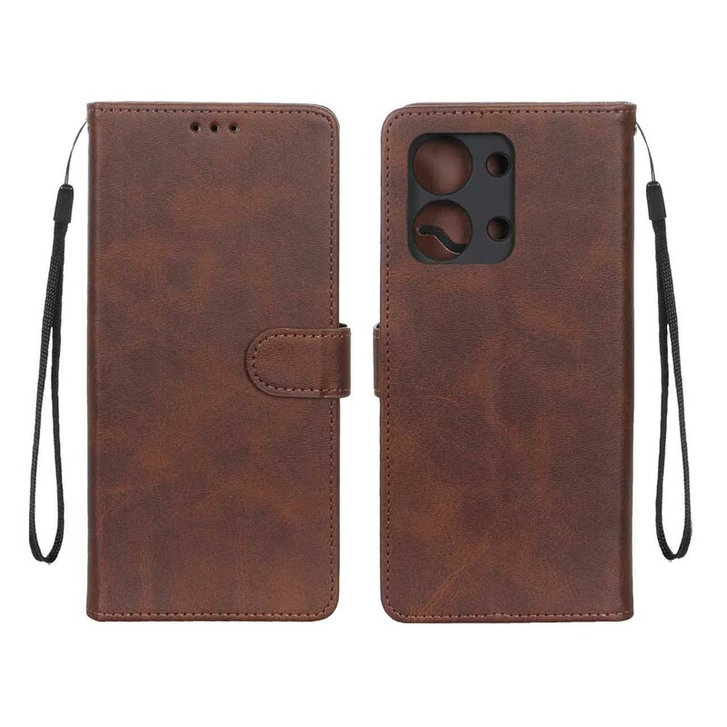 کیف موبایل مگنتی درجه یک MNC مدل Xiaomi Redmi 15C / Poco C85 - قهوه ای