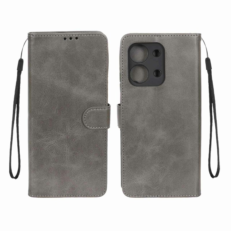 کیف موبایل مگنتی درجه یک MNC مدل Xiaomi Redmi 15C / Poco C85 - خاکستری