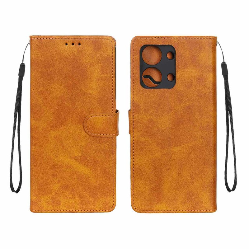 کیف موبایل مگنتی درجه یک MNC مدل Xiaomi Redmi 15C / Poco C85 - عسلی