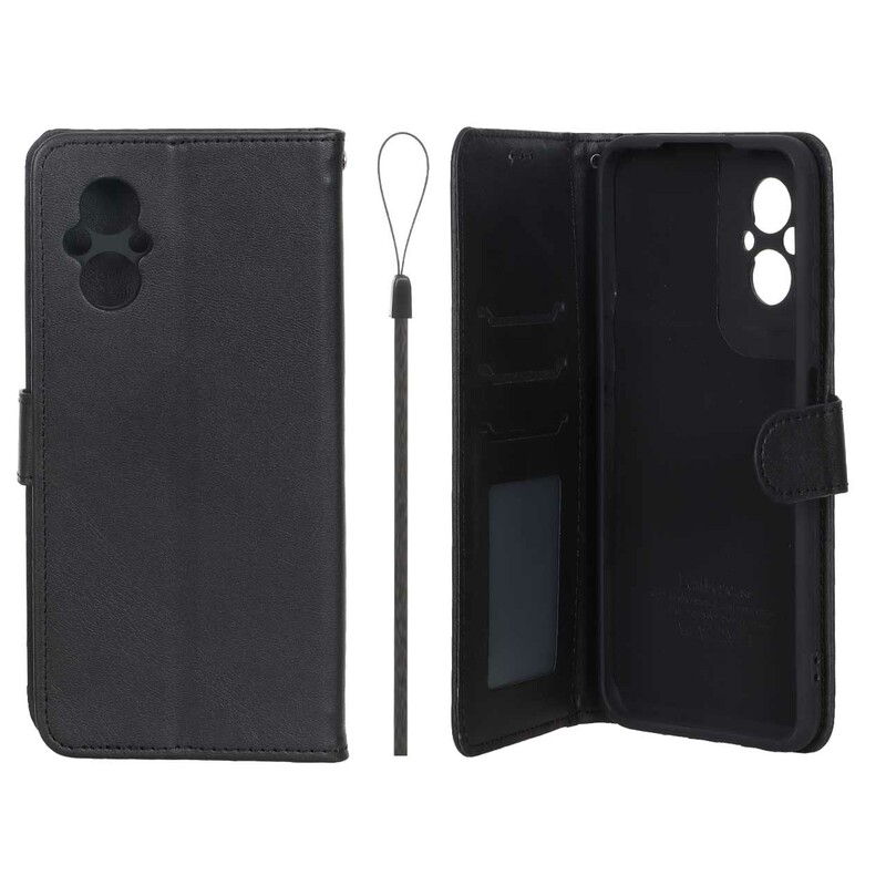 کیف موبایل مگنتی درجه یک داخل خز MNC Plus مدل Xiaomi Poco M5 - مشکی