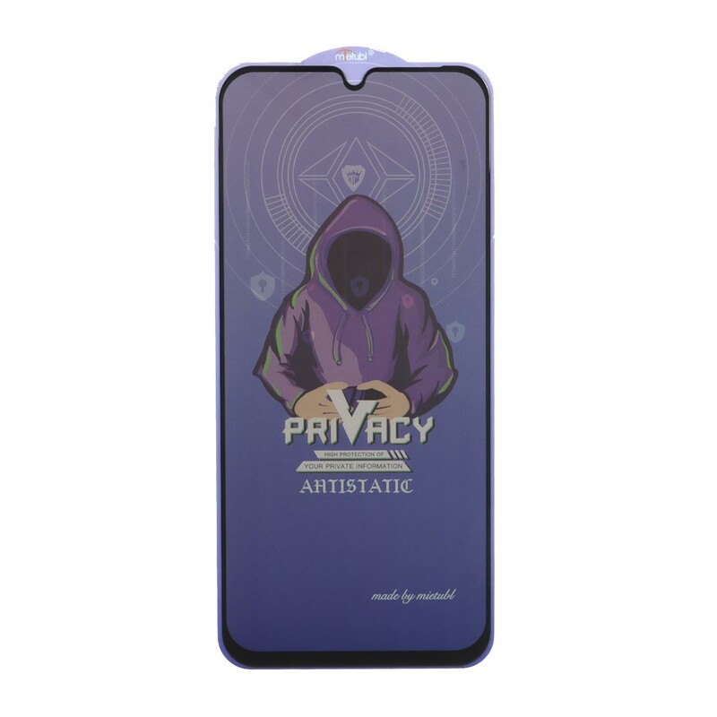 محافظ صفحه نمایش شیشه ای Full Cover Mietubl Anti Static Privacy مدل NTC - Xiaomi Redmi 15C / Poco C85
