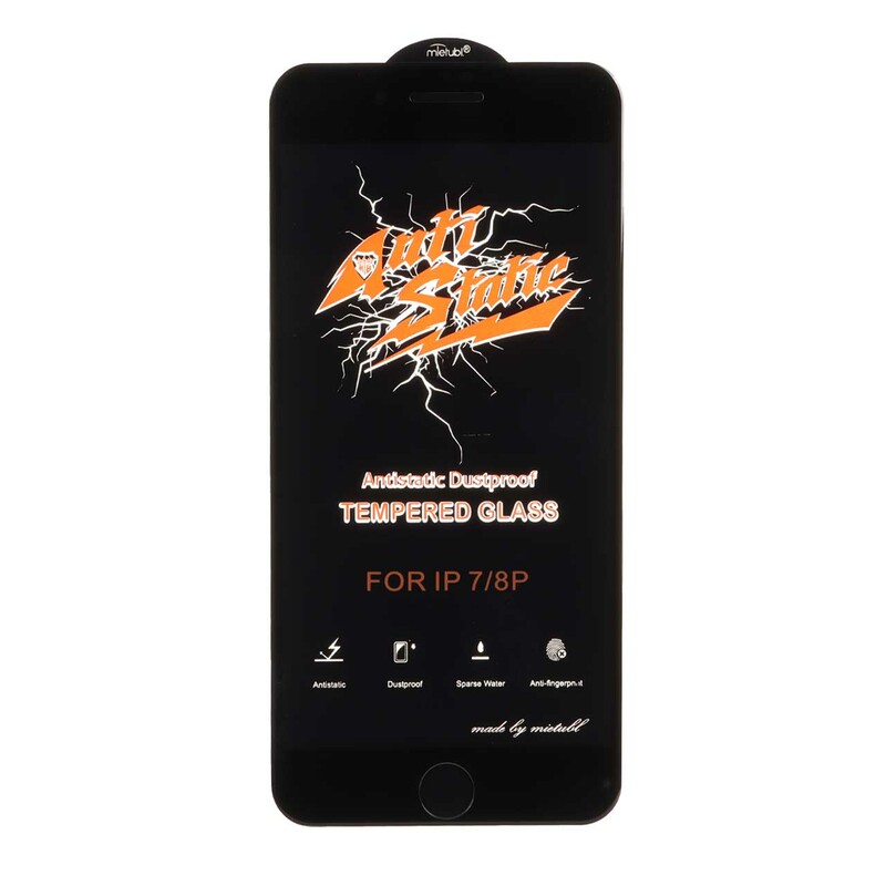 محافظ صفحه نمایش شیشه ای Apple iphone 7 Plus / 8 Plus - Full Cover Anti Static Mietubl (بدون پک) - مشکی