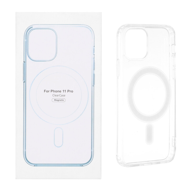 قاب شفاف Apple iPhone 11 Pro با قابلیت شارژ MagSafe (پک دار) - MPS