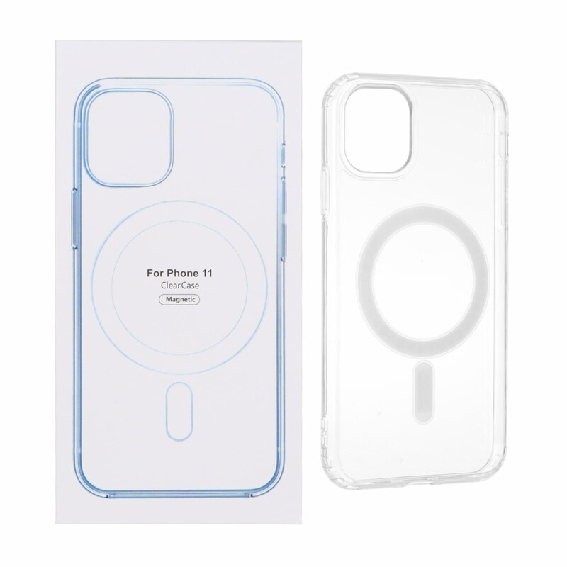 قاب شفاف Apple iPhone 11 با قابلیت شارژ MagSafe (پک دار) - MPS