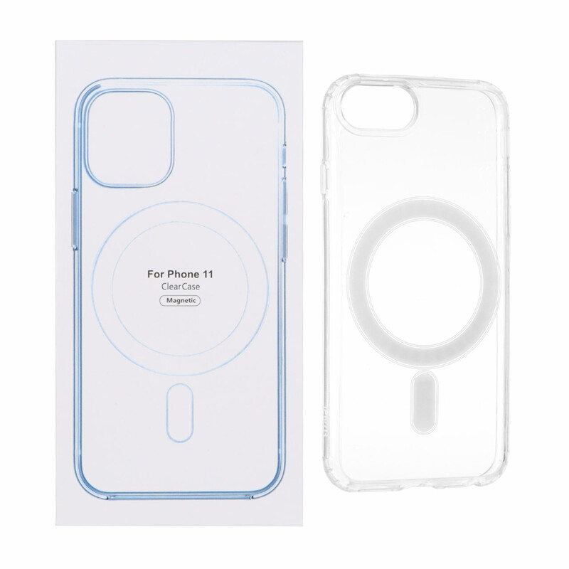 قاب شفاف Apple iPhone 7 / iPhone 8 / iPhone SE (2020) با قابلیت شارژ MagSafe (پک دار) - MPS