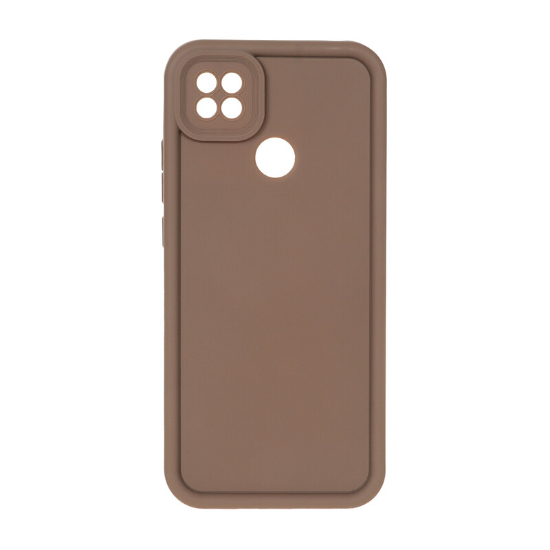 قاب Solid Case مدل Xiaomi Redmi 10A / Redmi 9C / Poco C31 - قهوه ای