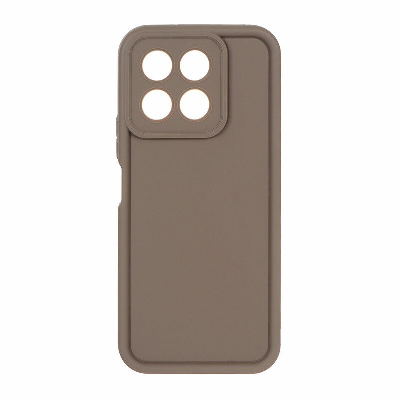 قاب Solid Case مدل Honor X6b - قهوه ای