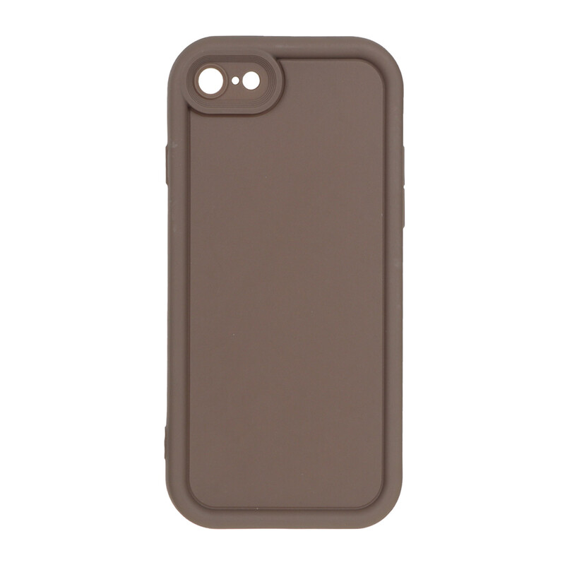 قاب Solid Case مدل Apple iPhone SE (2020) / iPhone 7 / iPhone 8 - قهوه ای
