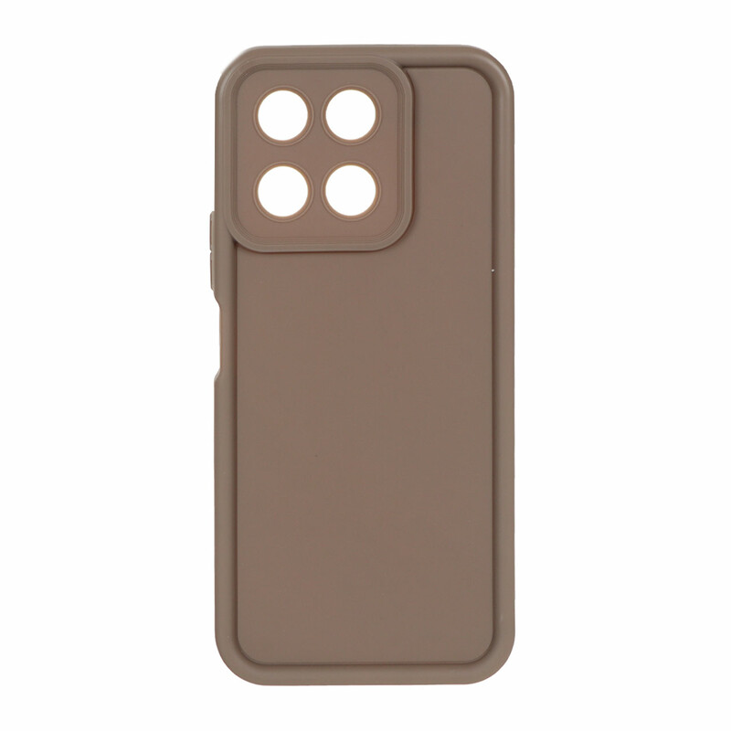 قاب Solid Case مدل Honor X5B - قهوه ای