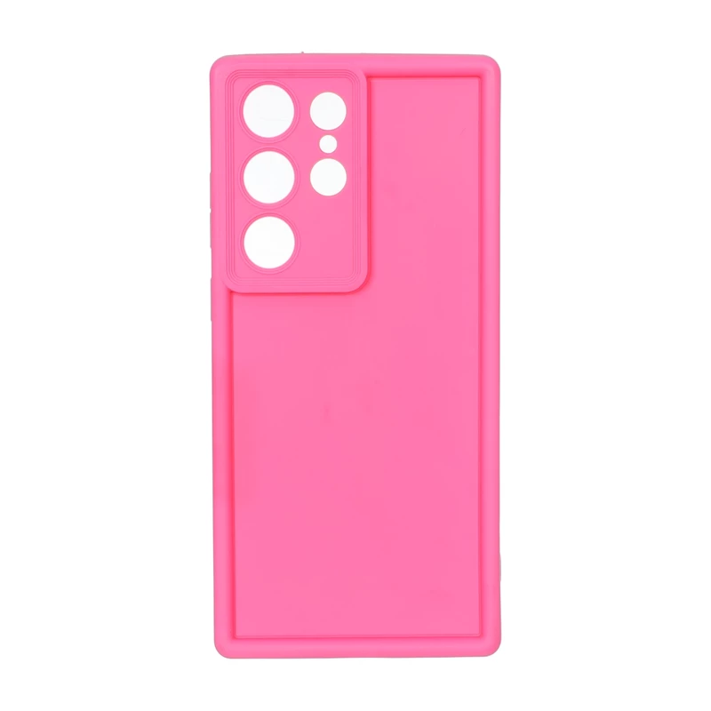 قاب Solid Case مدل Samsung Galaxy S23 Ultra - سرخابی