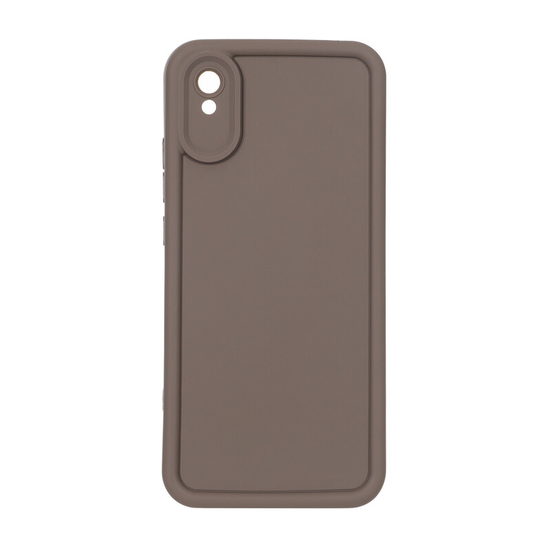 قاب Solid Case مدل Xiaomi Redmi 9A / Redmi 9A Sport / Redmi 9AT - قهوه ای