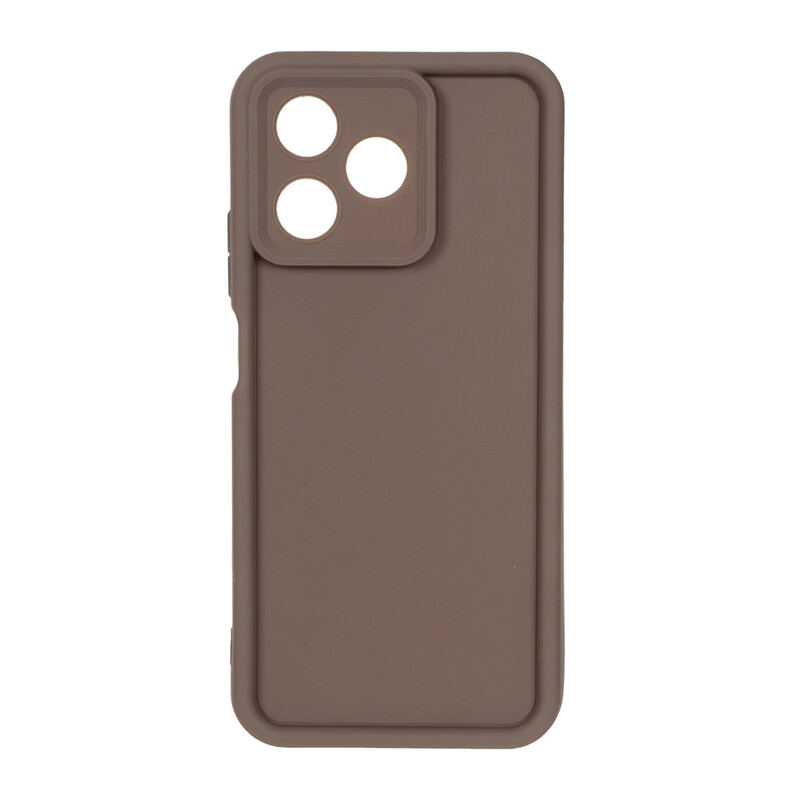 قاب Solid Case مدل Realme C53 / C51 / Note 50 - قهوه ای