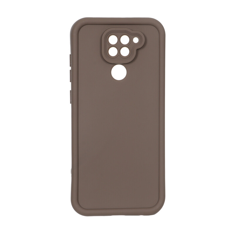 قاب Solid Case مدل Xiaomi Redmi Note 9 / Redmi 10X 5G / Redmi 10X Pro 5G  - قهوه ای