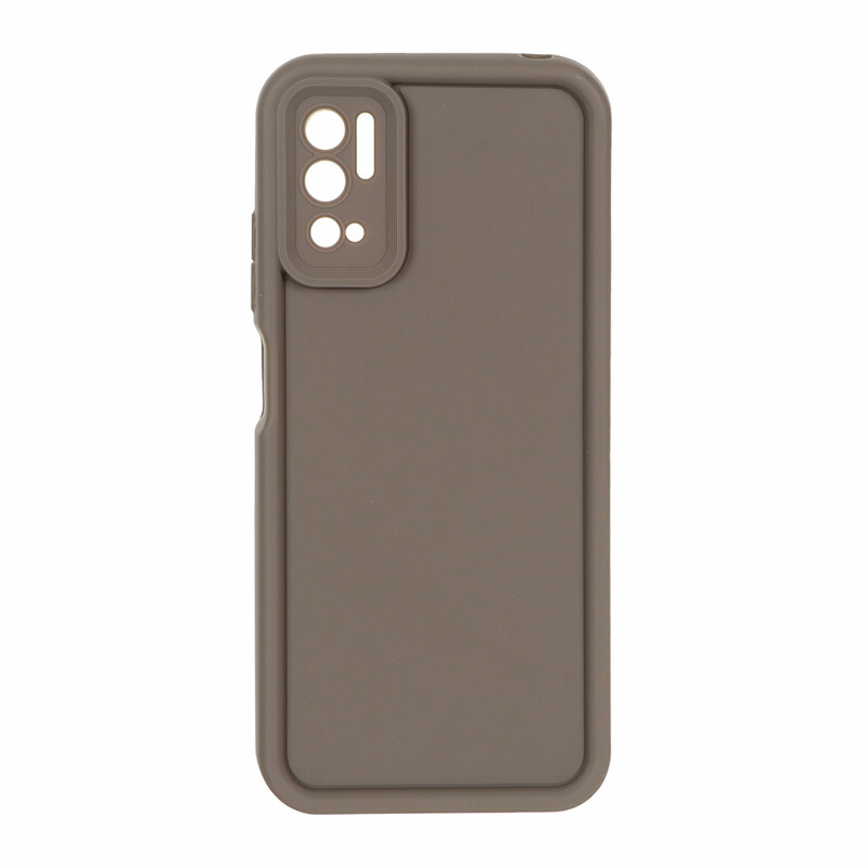 قاب Solid Case مدل Xiaomi Poco M3 Pro / Redmi Note 10 5G / Redmi Note 11 SE - قهوه ای
