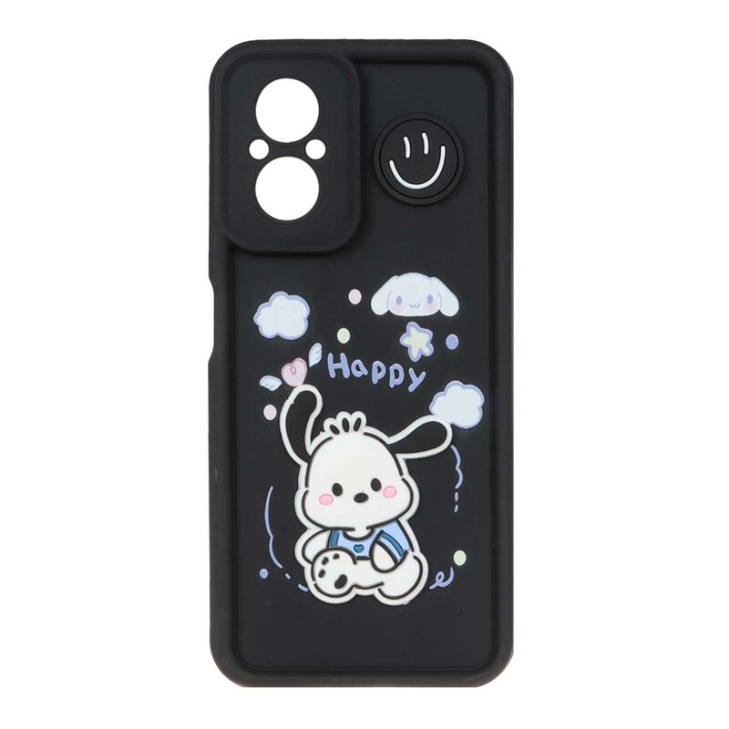 قاب Solid Case عروسکی برجسته Realme C67 4G - مشکی کد 2