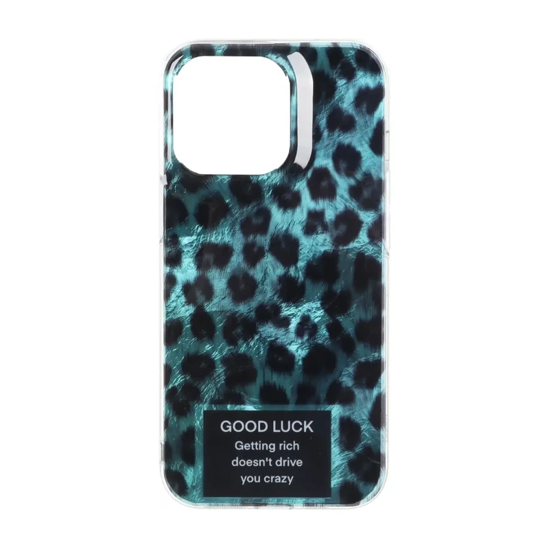 قاب اطلسی دور ژله ای پلنگی Apple iPhone 13 Pro - طرح 207
