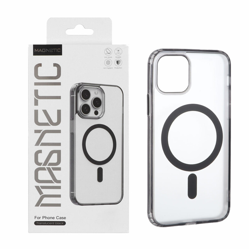 قاب اورجینال Magnetic Magsafe دور ژله ای Apple iPhone 11 Pro - مشکی (پک دار)
