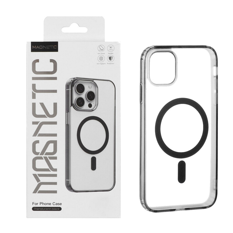 قاب اورجینال Magnetic Magsafe دور ژله ای Apple iPhone 11 - مشکی (پک دار)