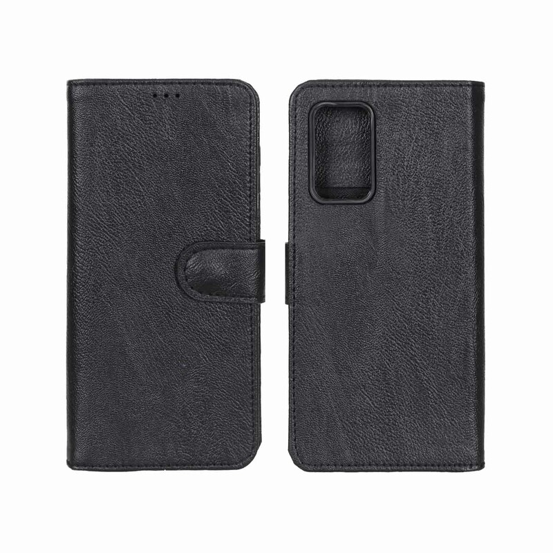کیف موبایل چرمی مگنتی Samsung Galaxy A13 4G / A13 5G / A04s / M13 4G / M23 / F13 - مشکی کد 1