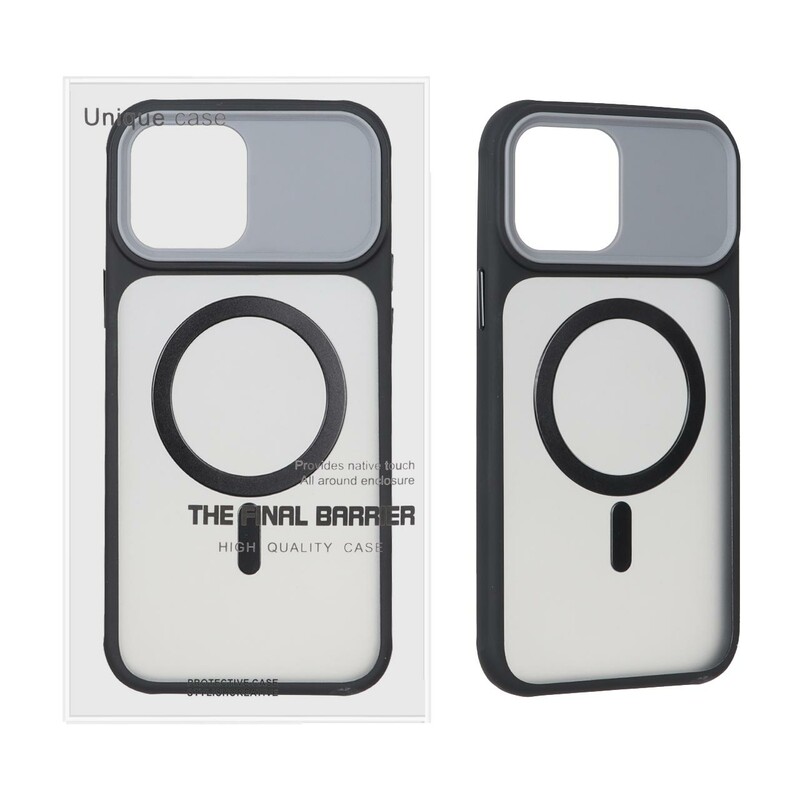 قاب اورجینال Unique Case مات MagSafe مدل Apple iPhone 13 Pro Max - مشکی (پک دار)