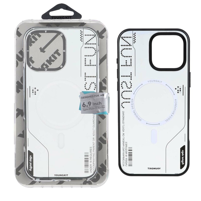 قاب اورجینال YoungKit Magsafe مدل Apple iPhone 16 Pro Max - مشکی (پک اصلی)