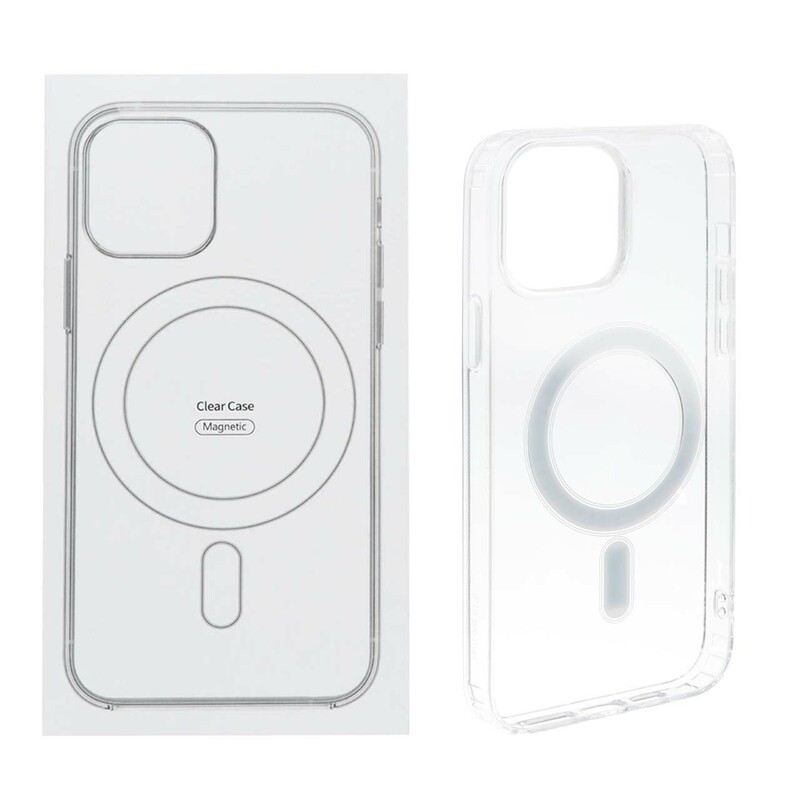 قاب شفاف Apple iPhone 13 Pro Max با قابلیت شارژ MagSafe  (پک دار)