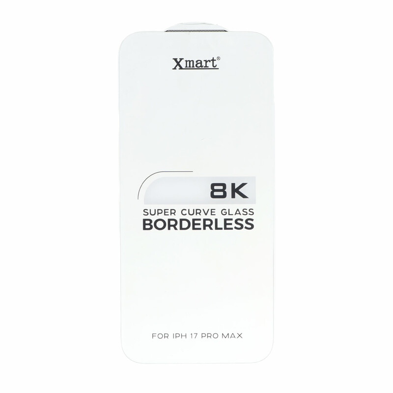 محافظ صفحه نمایش شیشه ای اورجینال بدون حاشیه XMART Super Curve 8K مدل Apple iPhone 17 Pro Max
