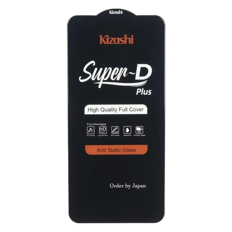 محافظ صفحه نمایش شیشه ای Full Cover SuperD Plus - Kizashi مدل Samsung Galaxy S25 FE / S24 FE / A57 / A37 / A56 / A36